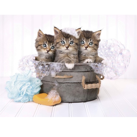 Clementoni kittens puzzle 500 pieces - Picture 2 of 2